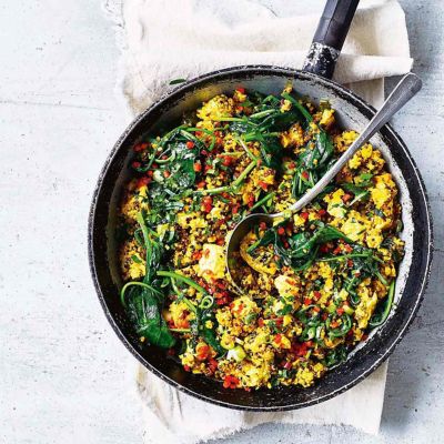 Curried Quinoa & Tofu