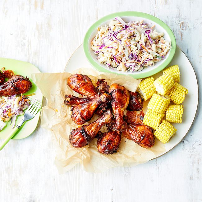 Easy Barbecue Chicken Drumsticks