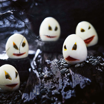 Spooky Egg Faces