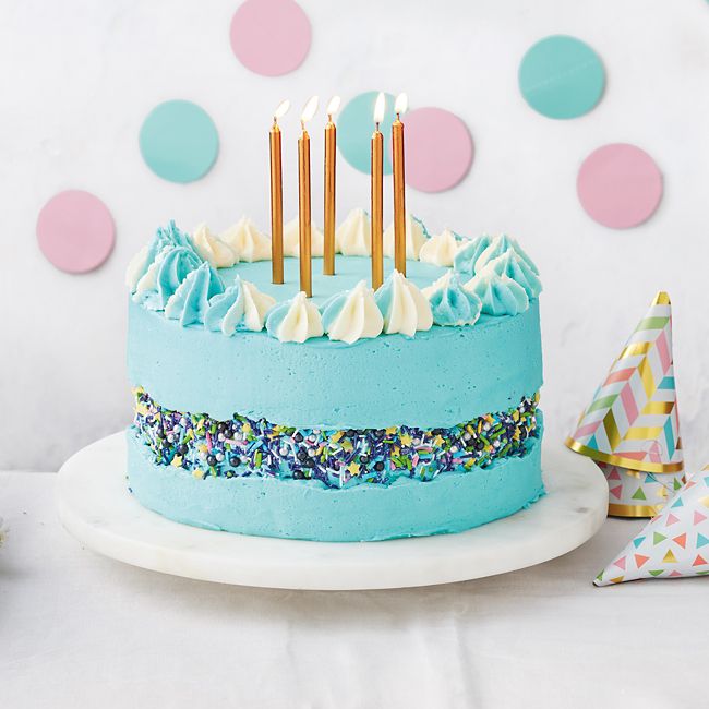 Sprinkle Quake Cake