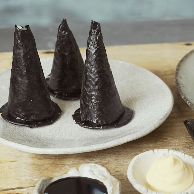 Witches Hat Nori Rolls