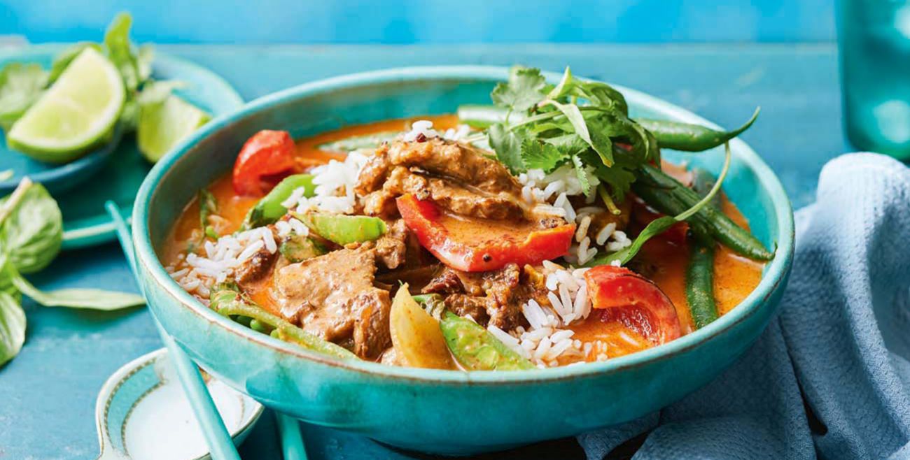 Beef sales coconut curry