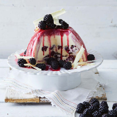 Blackberry & Ice-Cream Pudding