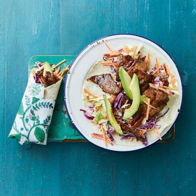 Bulgogi Beef & Coleslaw Wraps