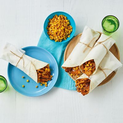 Easy Crispy Chicken Tortillas