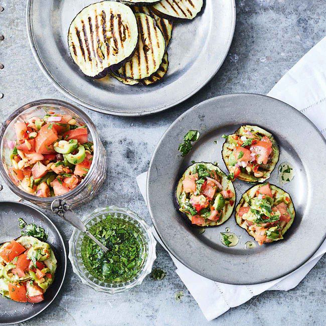Eggplant Bruschetta