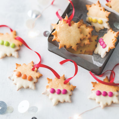 Festive Snowflake Cookies