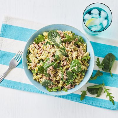 Quick Pesto Pasta Salad