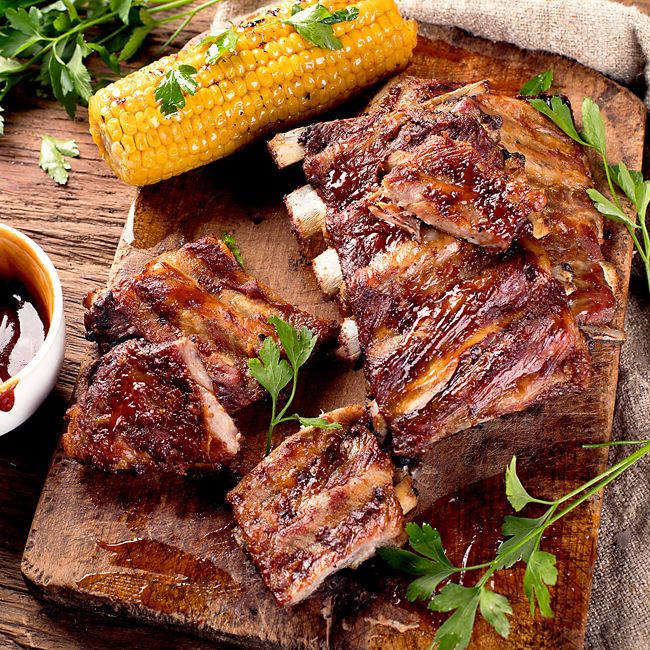 Sticky Spiced American-Style Pork Ribs