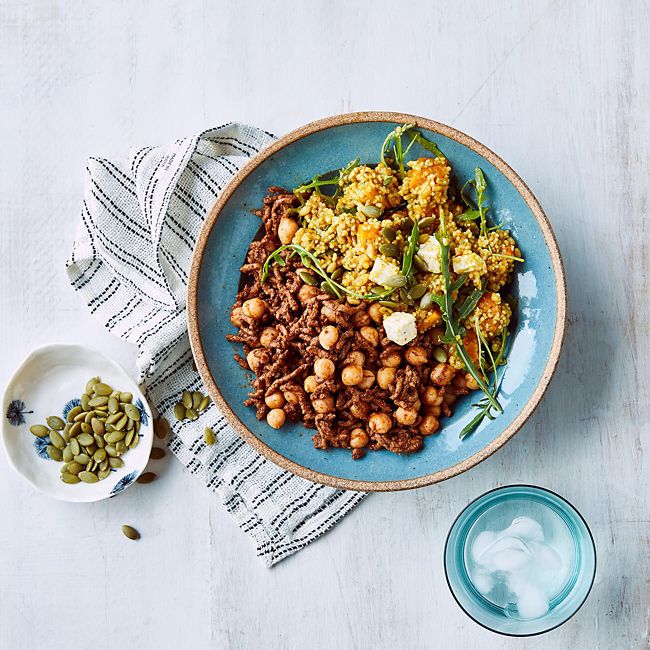 15-Minute Middle Eastern Beef Salad