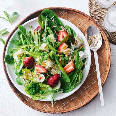 Asparagus, Ricotta & Pea Salad