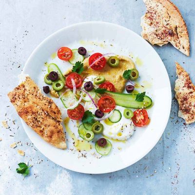 Double Dip With Za'atar Crisps