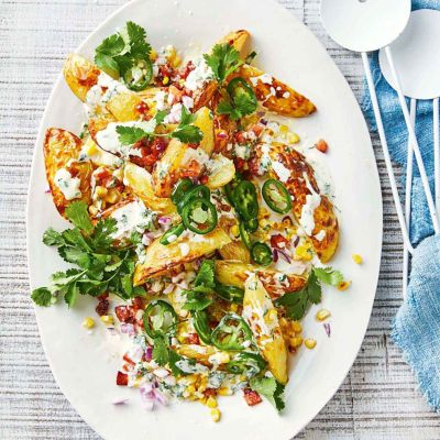 Roast Potato, Bacon & Jalapeno Salad