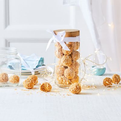 Salted Caramel Rum Balls