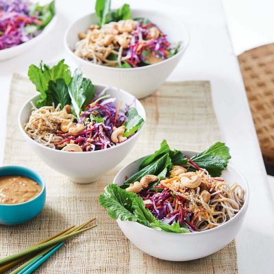 Soba Noodle Salad With Chilli & Peanut Dressing