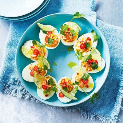 Thai Devilled Eggs
