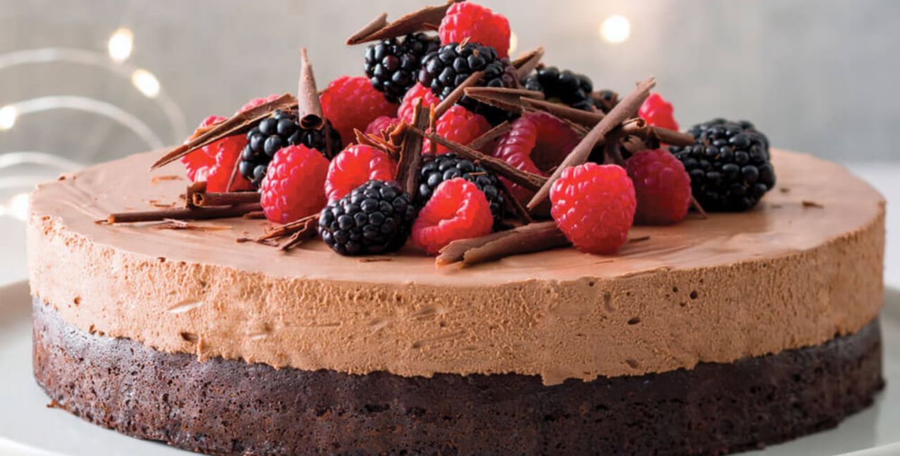 Velvety Double Choc Cheesecake Recipe | Woolworths