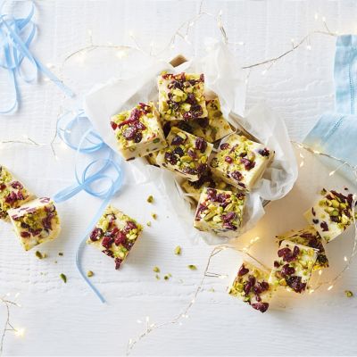 White Christmas Fudge