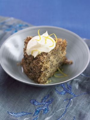 Lemon & Poppy Seed Drizzle Cake