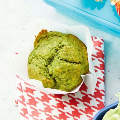 Banana & Green Muffins