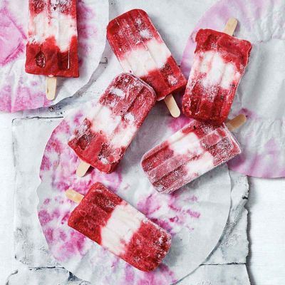 Plum Yoghurt Iceblocks