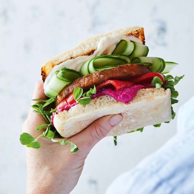 Vegan Chickpea Burgers