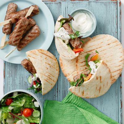 Bbq Lamb, Mint & Honey Pita