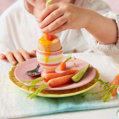 Boiled Eggs With Cheese Toasties & Vegie Dippers