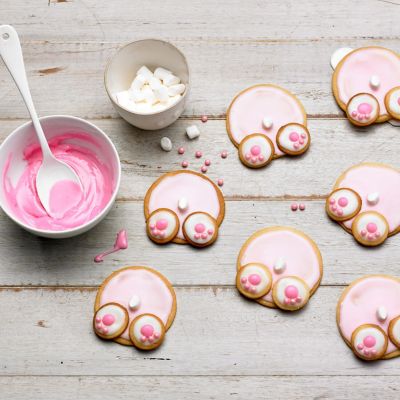 Bunny Butt Cookies