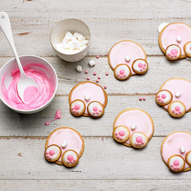 Bunny Butt Cookies