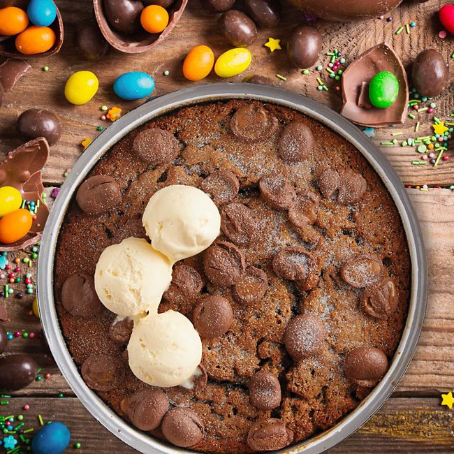 Caramel Easter Egg Pudding
