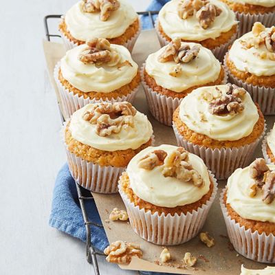 Carrot & Walnut Muffins