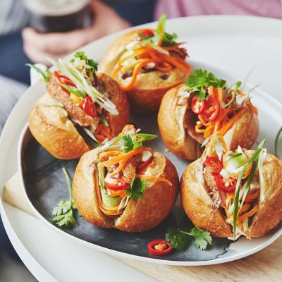 Crackling Pork Belly Banh Mi