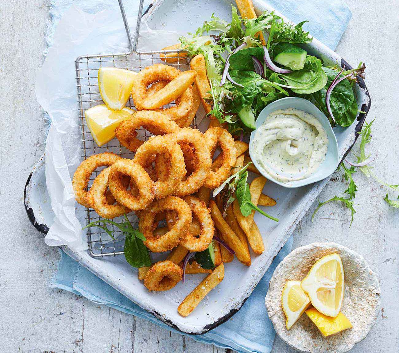 Crumbed Squid Recipe | Woolworths