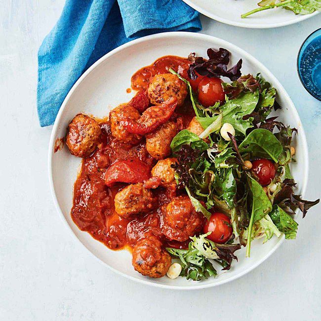 Fast Mediterranean Meatballs
