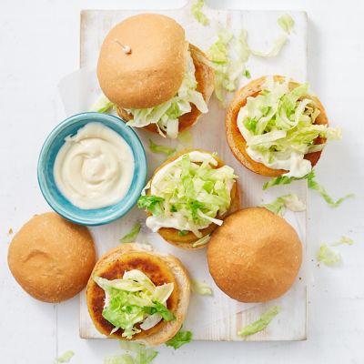 Quick Chicken Burgers