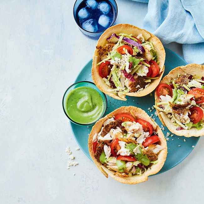 Speedy Barramundi & Slaw Bowls