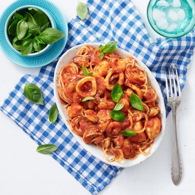 Speedy Spaghetti Marinara