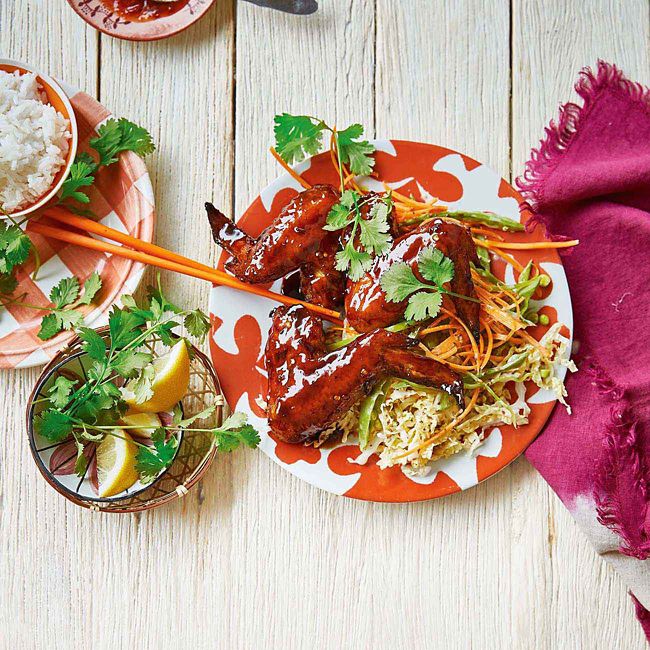 Sticky & Spicy Chicken Wings