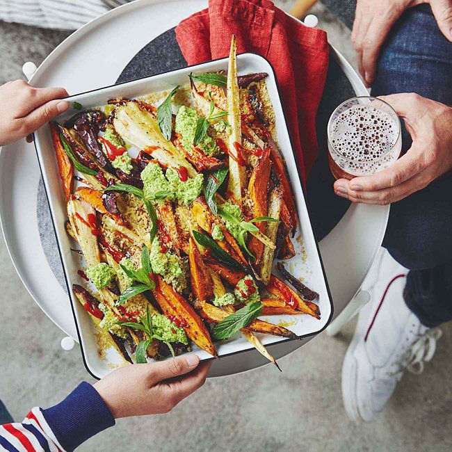 Vegan Loaded Wedges