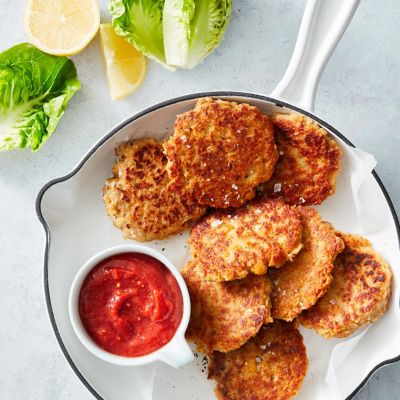 Chickpea & Tuna Fritters