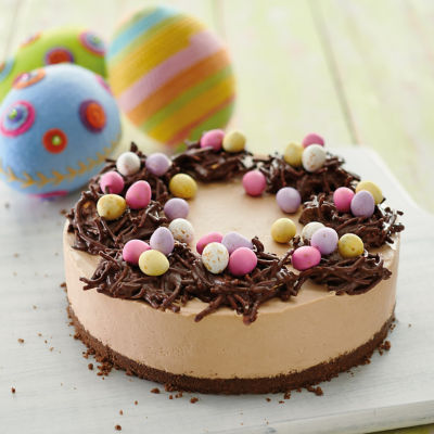 Easter Chocolate Mousse Cheesecake