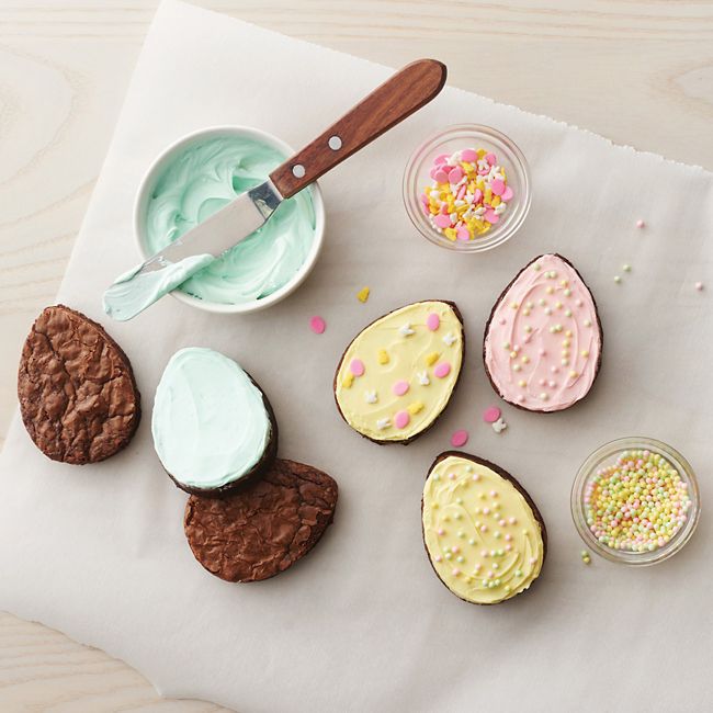 Easter Egg Brownies