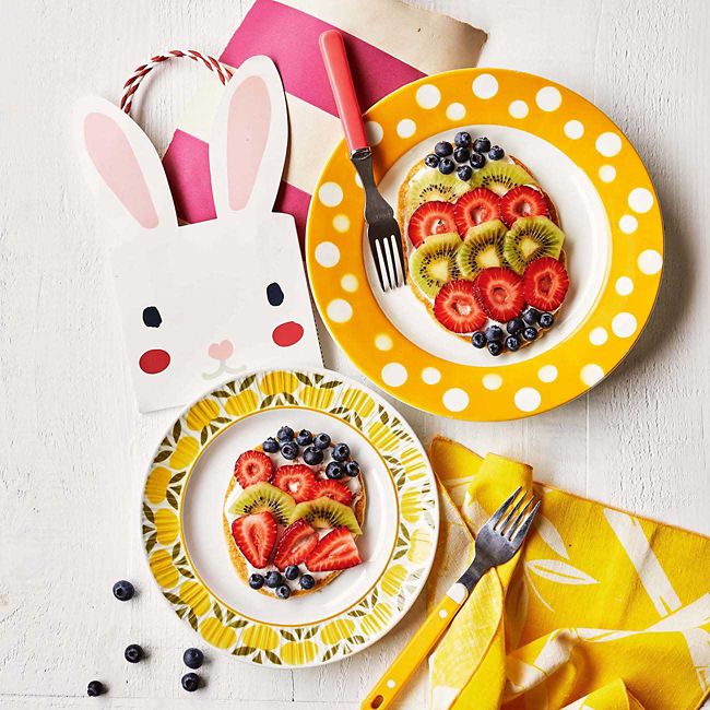 Easter Egg Oat Pancakes