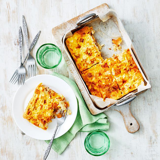 Pumpkin Frittata Tray Bake