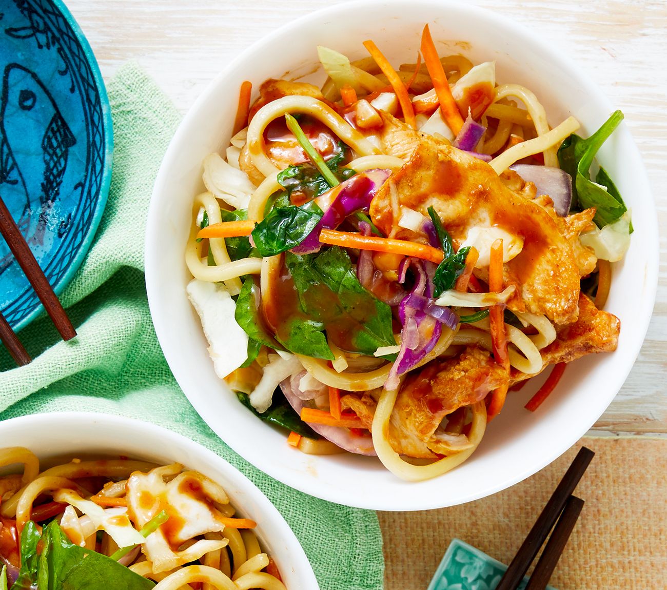 Hoisin Chicken with Noodles