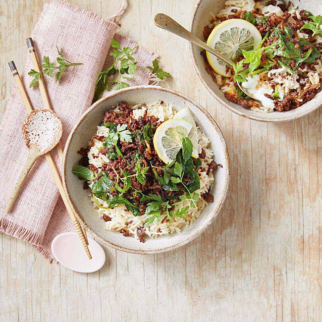 Honey Beef With Rice