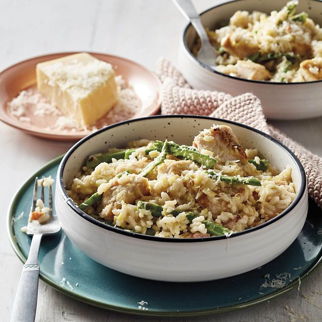 Chicken & Asparagus Risotto