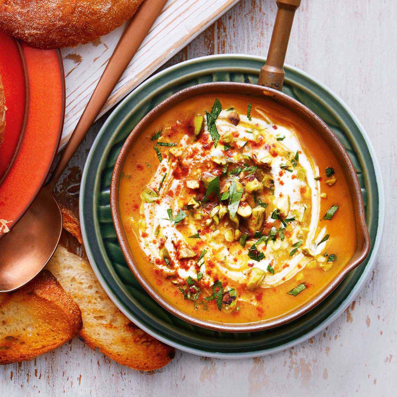 Moroccan Pumpkin Soup