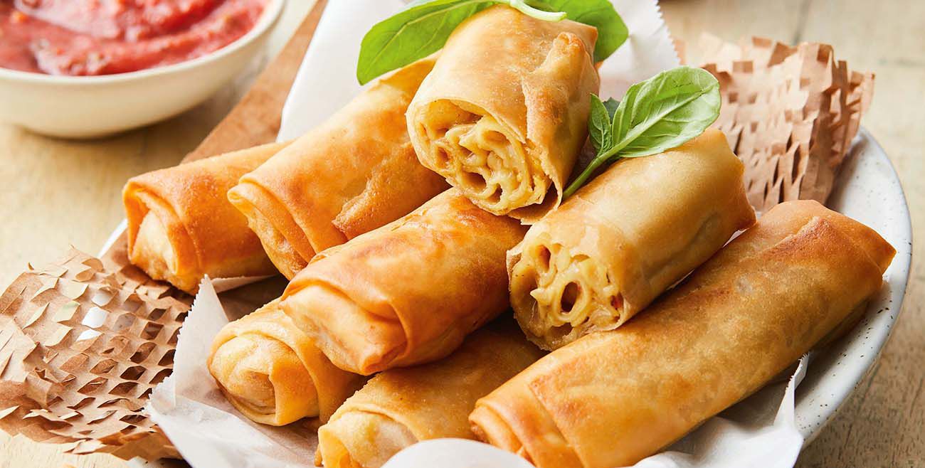 Vegan Mac Cheese Spring Rolls Recipe Woolworths